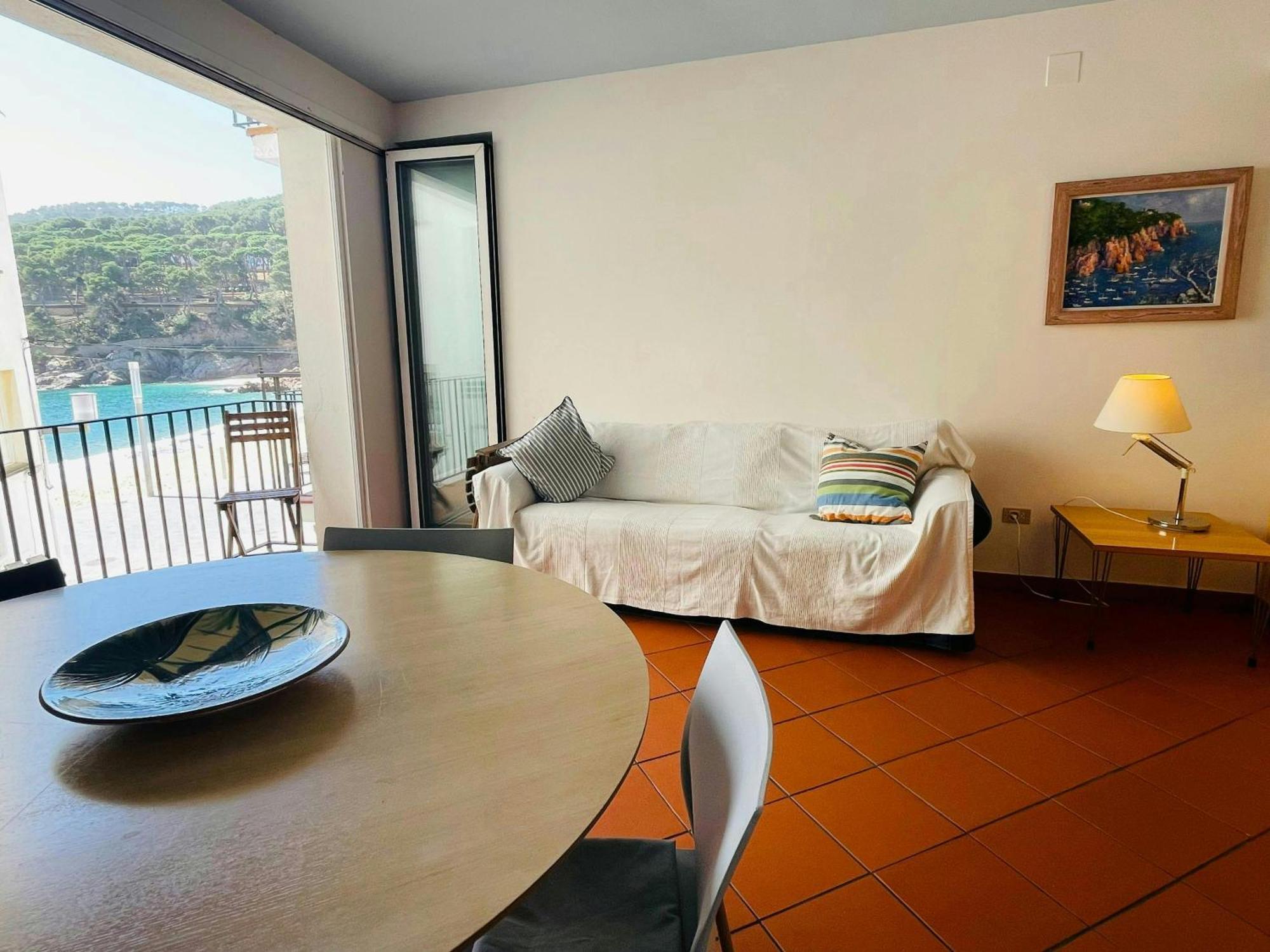 Tamariu Beach 1: Beachfront Wifi Up To 6 Ppl Экстерьер фото